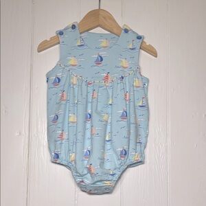 SERENDIPITY by SHRIMP & GRITS EUC Nautical Sailboat Bubble